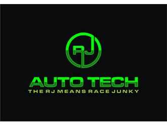 RJ Auto Tech logo design by clayjensen