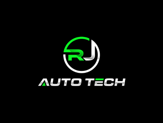 RJ Auto Tech logo design by alby