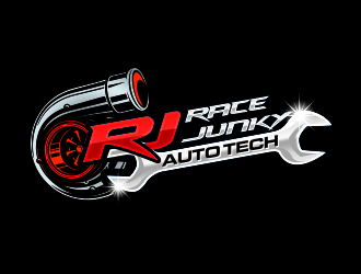 RJ Auto Tech logo design by ProfessionalRoy