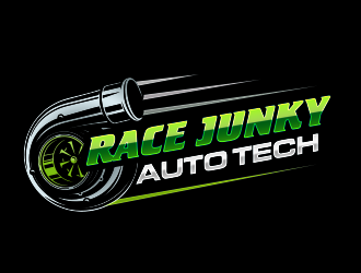 RJ Auto Tech logo design by ProfessionalRoy