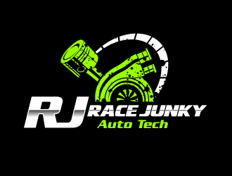 RJ Auto Tech logo design by beejo