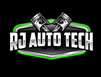 RJ Auto Tech logo design by AamirKhan