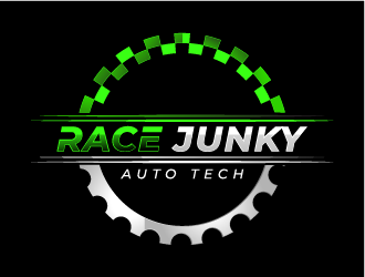 RJ Auto Tech logo design by SHAHIR LAHOO