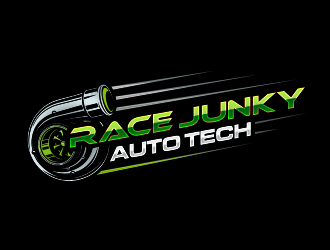 RJ Auto Tech logo design by ProfessionalRoy