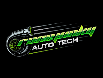 RJ Auto Tech logo design by ProfessionalRoy