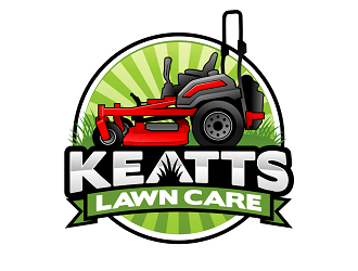 Keatts Lawn Care logo design by haze