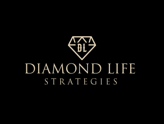 Diamond Life Strategies logo design by aryamaity