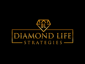Diamond Life Strategies logo design by aryamaity