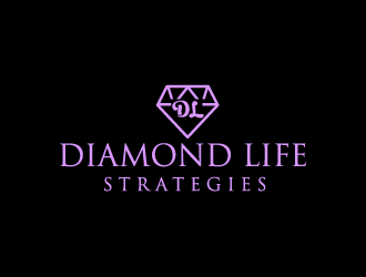 Diamond Life Strategies logo design by aryamaity