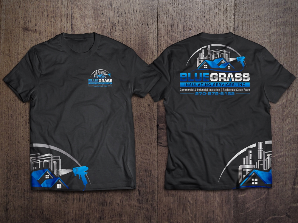 Bluegrass Insulating Services, Inc logo design by KHAI