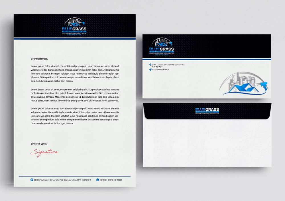 Bluegrass Insulating Services, Inc logo design by KHAI