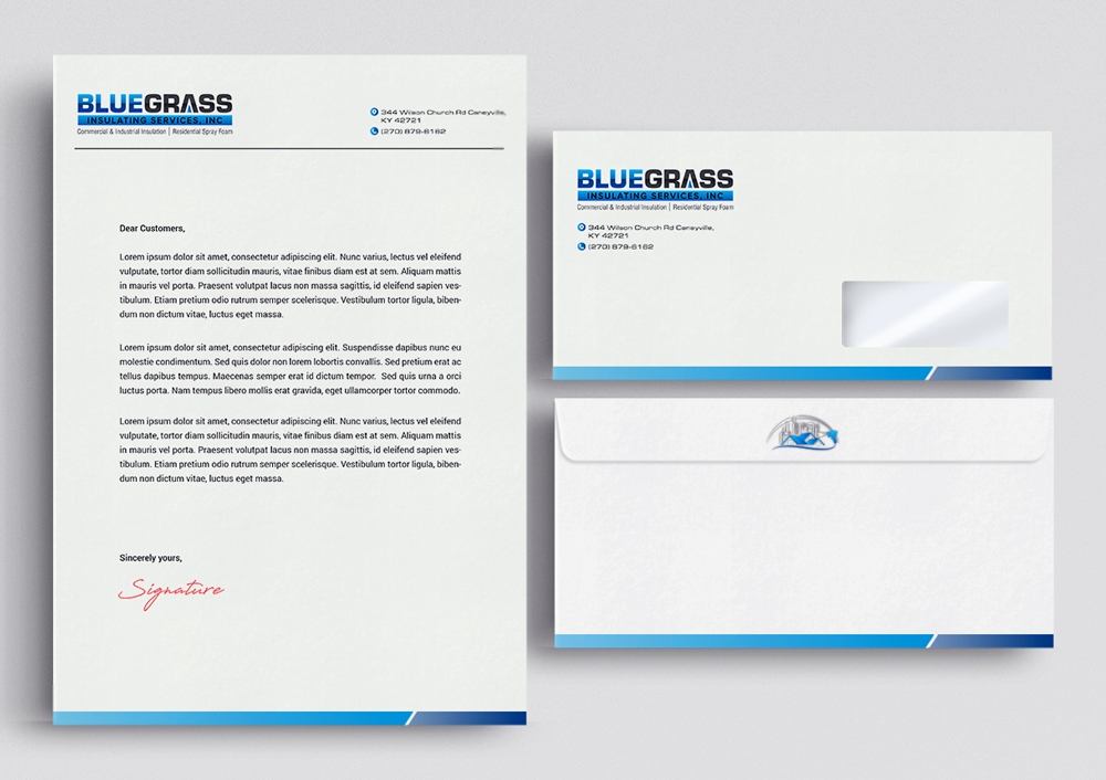 Bluegrass Insulating Services, Inc logo design by KHAI