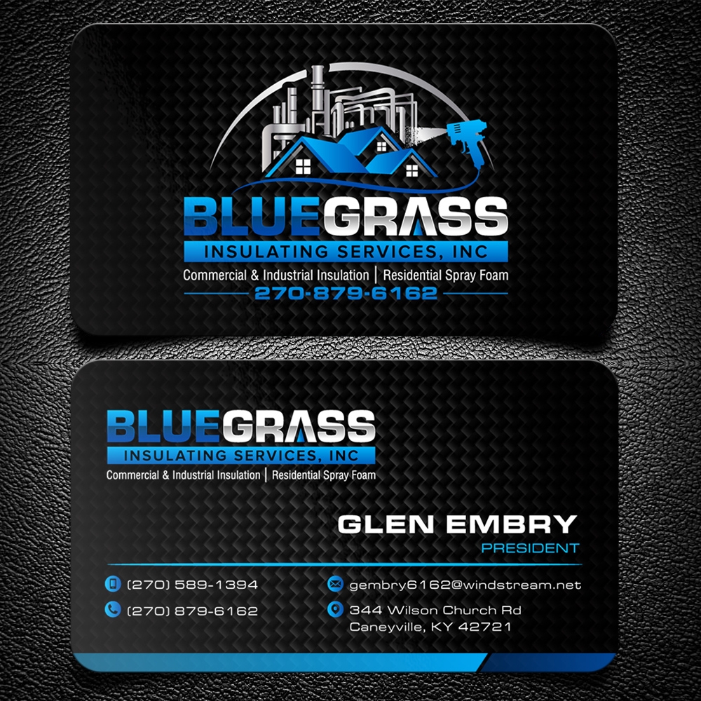 Bluegrass Insulating Services, Inc logo design by KHAI
