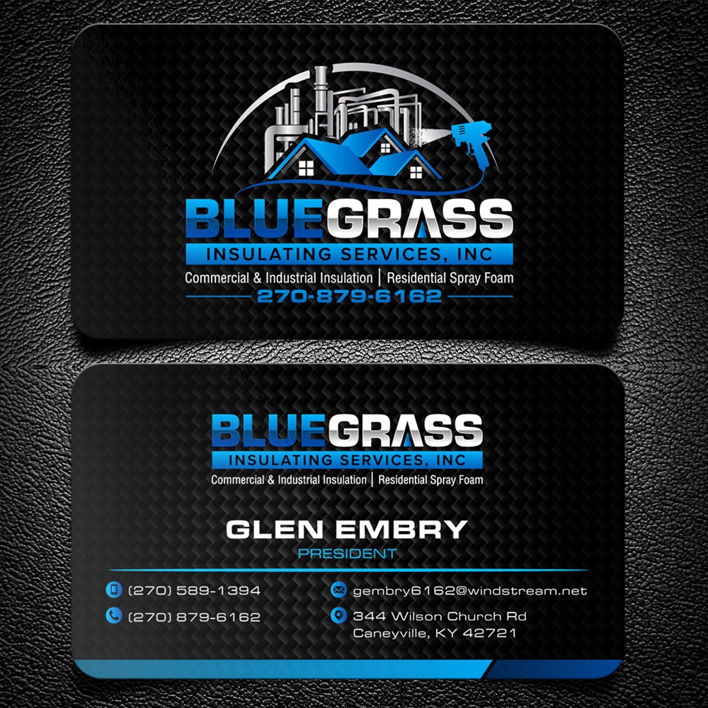 Bluegrass Insulating Services, Inc logo design by KHAI