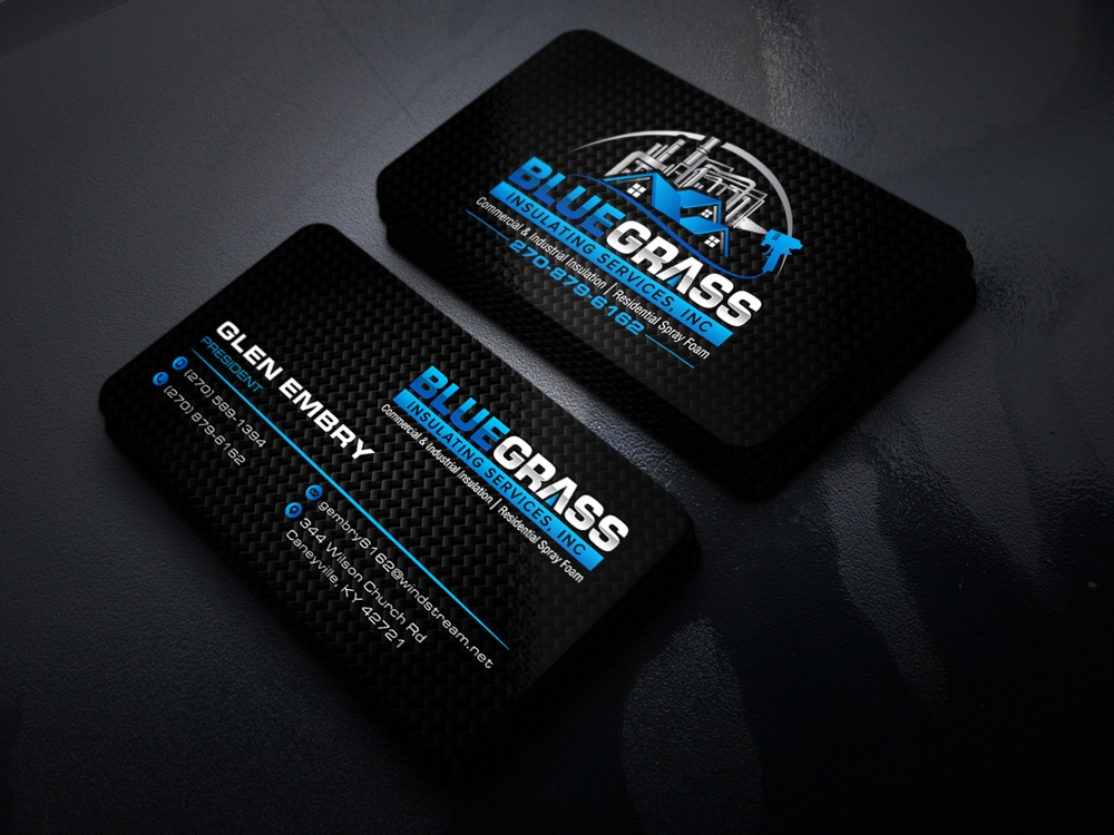 Bluegrass Insulating Services, Inc logo design by KHAI