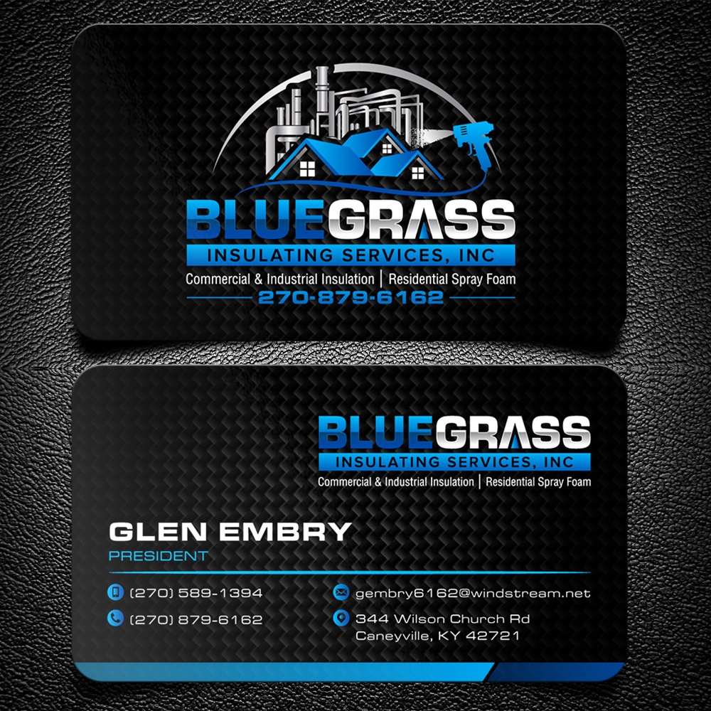 Bluegrass Insulating Services, Inc logo design by KHAI