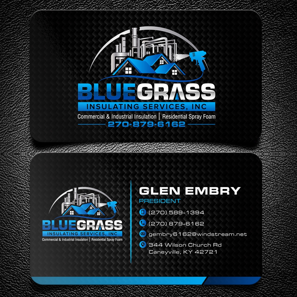 Bluegrass Insulating Services, Inc logo design by KHAI