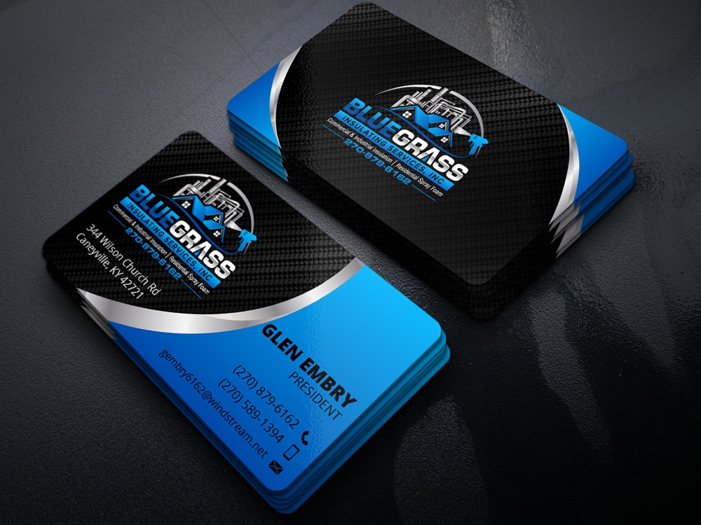 Bluegrass Insulating Services, Inc logo design by Gelotine