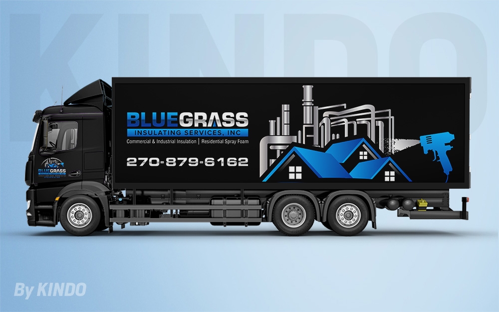 Bluegrass Insulating Services, Inc logo design by Kindo