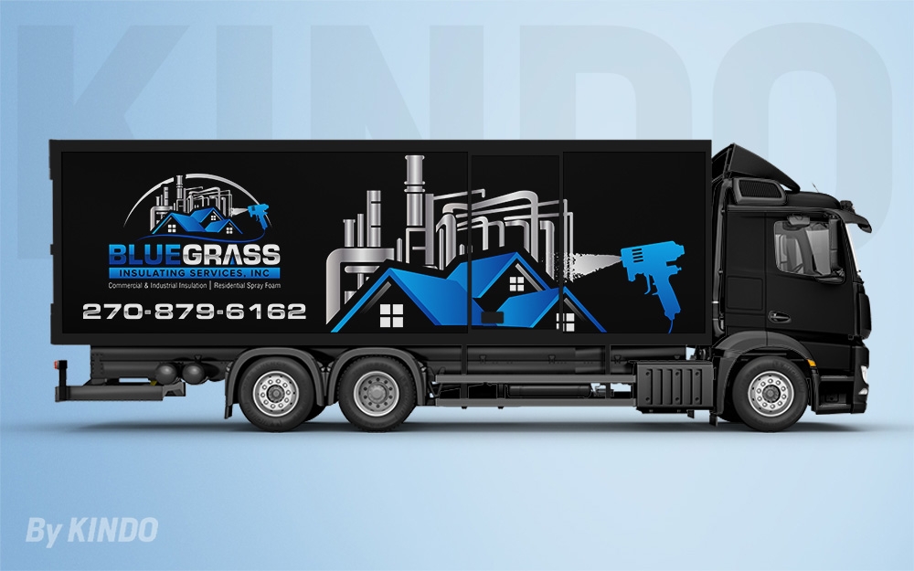 Bluegrass Insulating Services, Inc logo design by Kindo