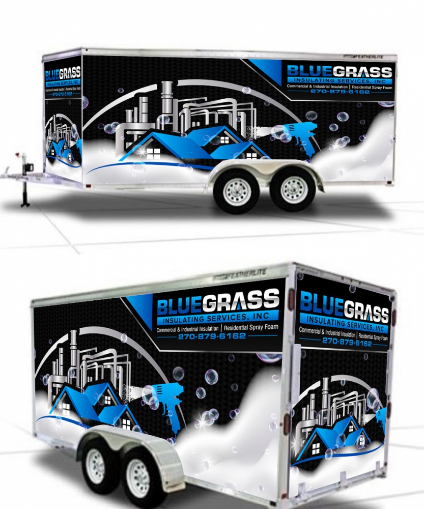 Bluegrass Insulating Services, Inc logo design by Gelotine