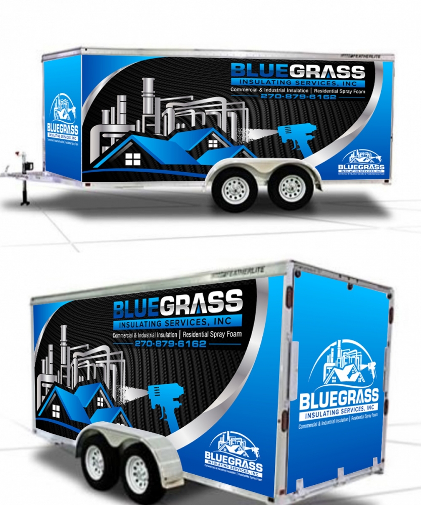 Bluegrass Insulating Services, Inc logo design by Gelotine