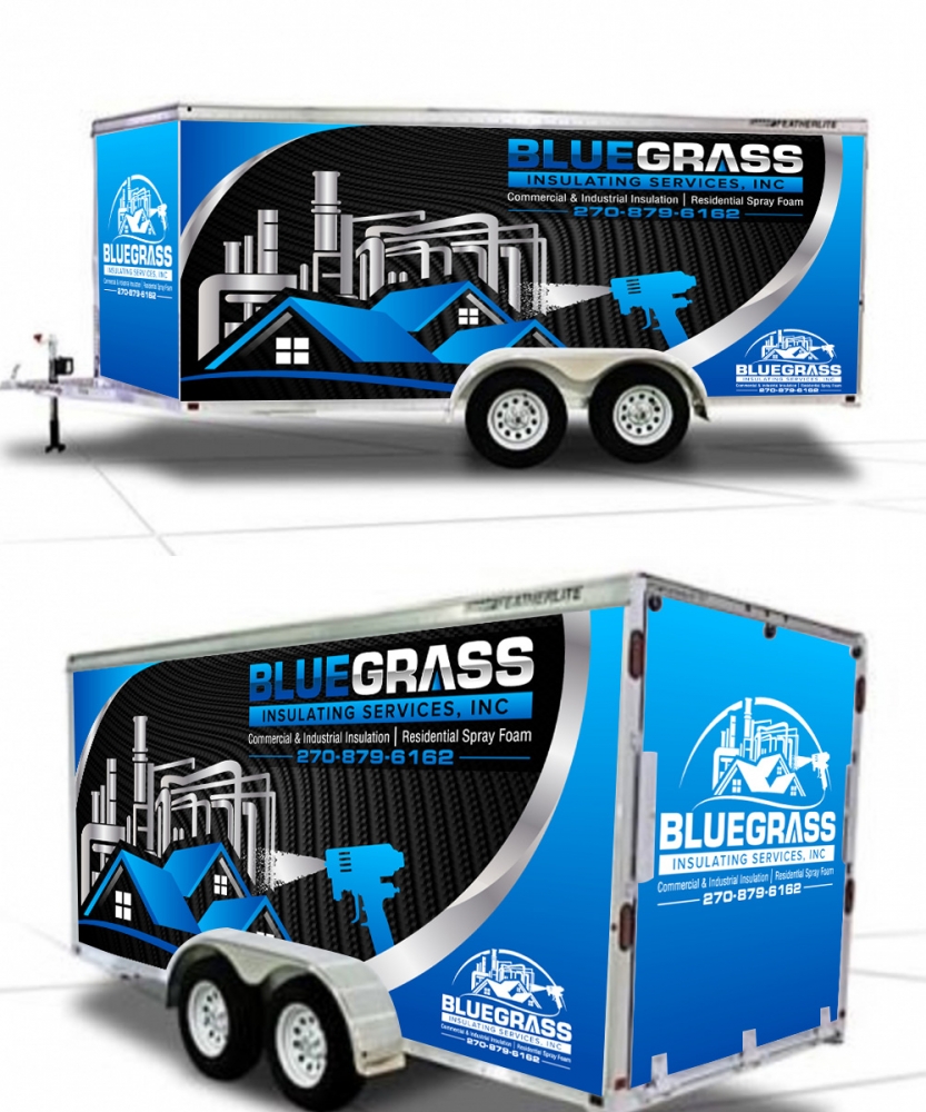 Bluegrass Insulating Services, Inc logo design by Gelotine