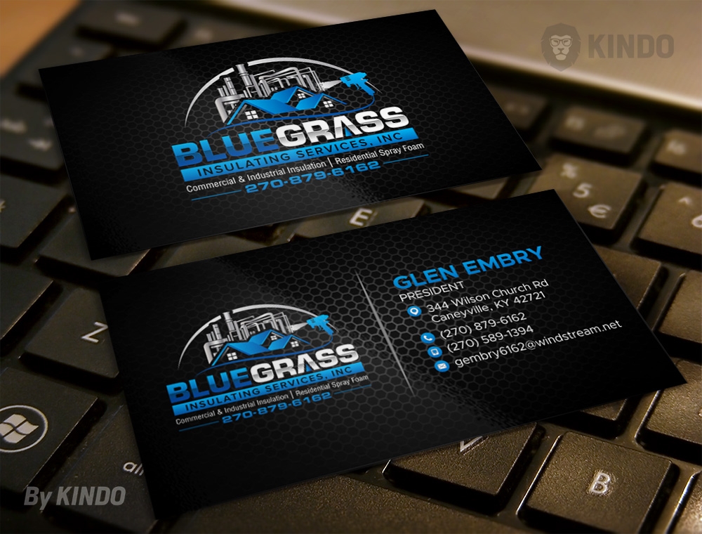 Bluegrass Insulating Services, Inc logo design by Kindo