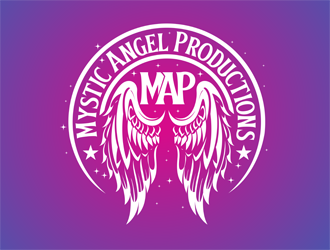 Mystic Angel Productions  logo design by DreamLogoDesign