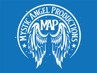 Mystic Angel Productions  logo design by DreamLogoDesign