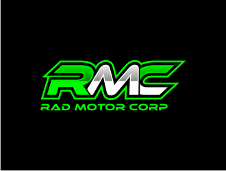 Rad Motor Corp; RMC logo design by sodimejo
