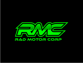 Rad Motor Corp; RMC logo design by sodimejo