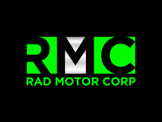 Rad Motor Corp; RMC logo design by luckyprasetyo