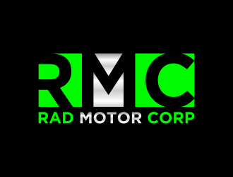Rad Motor Corp; RMC logo design by luckyprasetyo