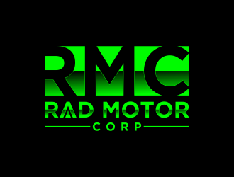Rad Motor Corp; RMC logo design by luckyprasetyo