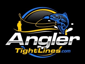 AnglerTightLines.Com logo design by AamirKhan