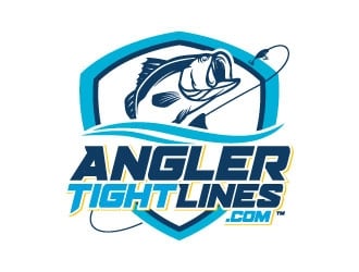 AnglerTightLines.Com logo design by daywalker