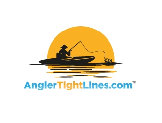AnglerTightLines.Com logo design by Aslam