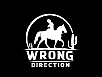 Wrong Direction  Logo Design