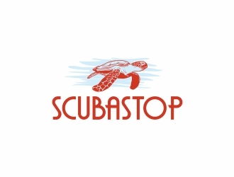 ScubaStop logo design by Alfatih05