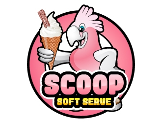 Scoop Soft Serve logo design by uttam