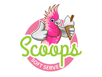 Scoop Soft Serve logo design by haze