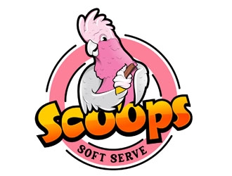 Scoop Soft Serve logo design by DreamLogoDesign