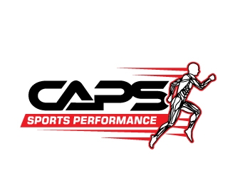Caps Sports Performance logo design by Foxcody
