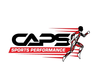Caps Sports Performance logo design by Foxcody