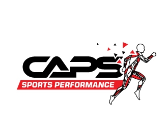 Caps Sports Performance logo design by Foxcody