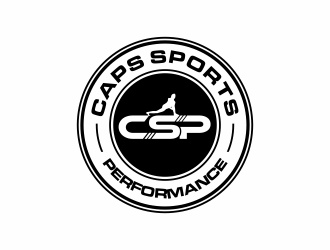 Caps Sports Performance logo design by menanagan