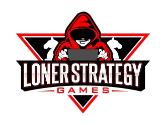 Loner Strategy Games logo design by jaize