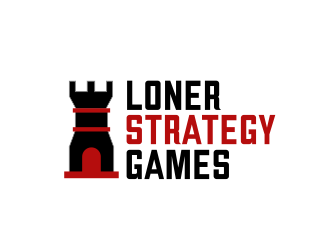 Loner Strategy Games logo design by serprimero