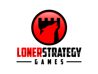 Loner Strategy Games logo design by denfransko